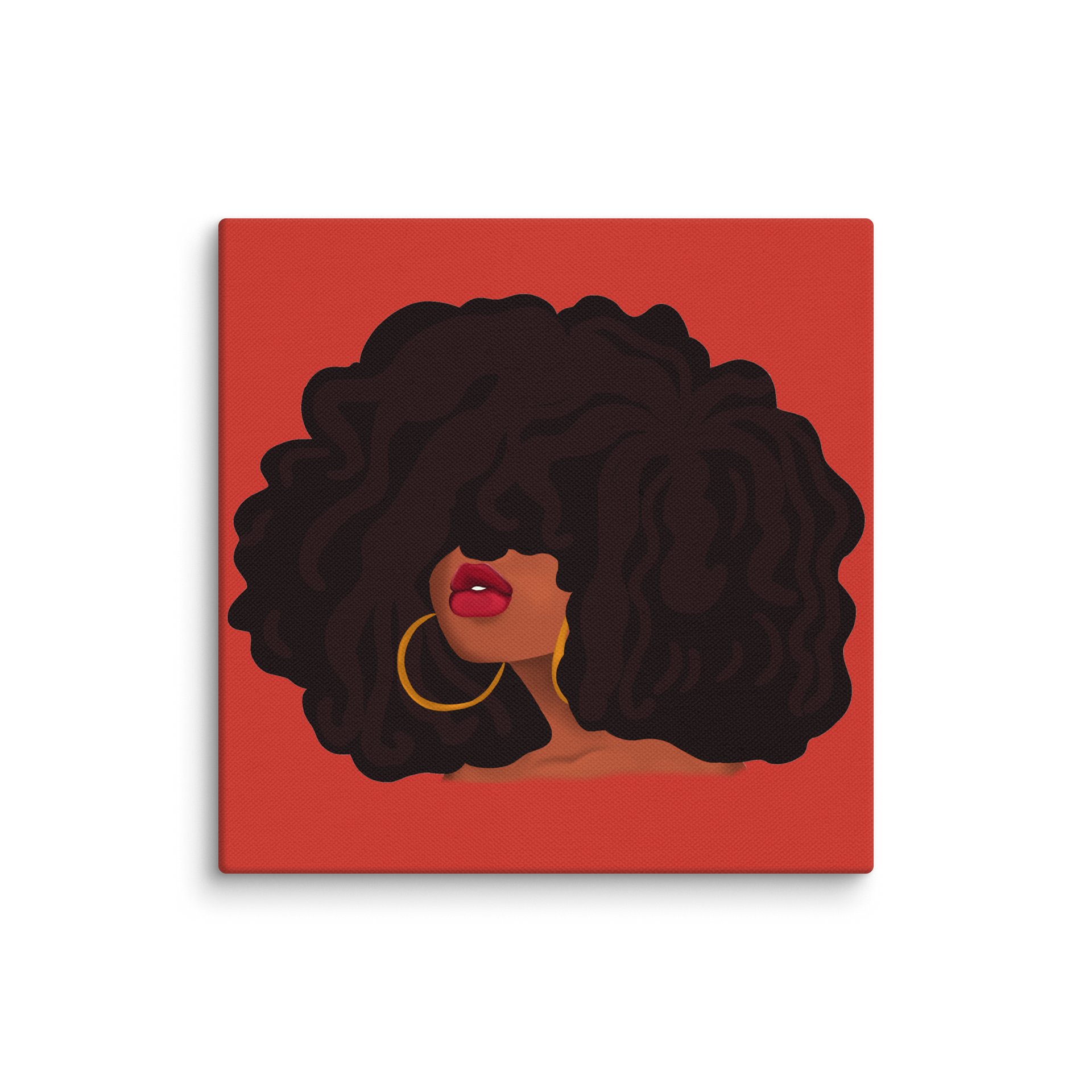 Afro Angel Wall Art product image (1)