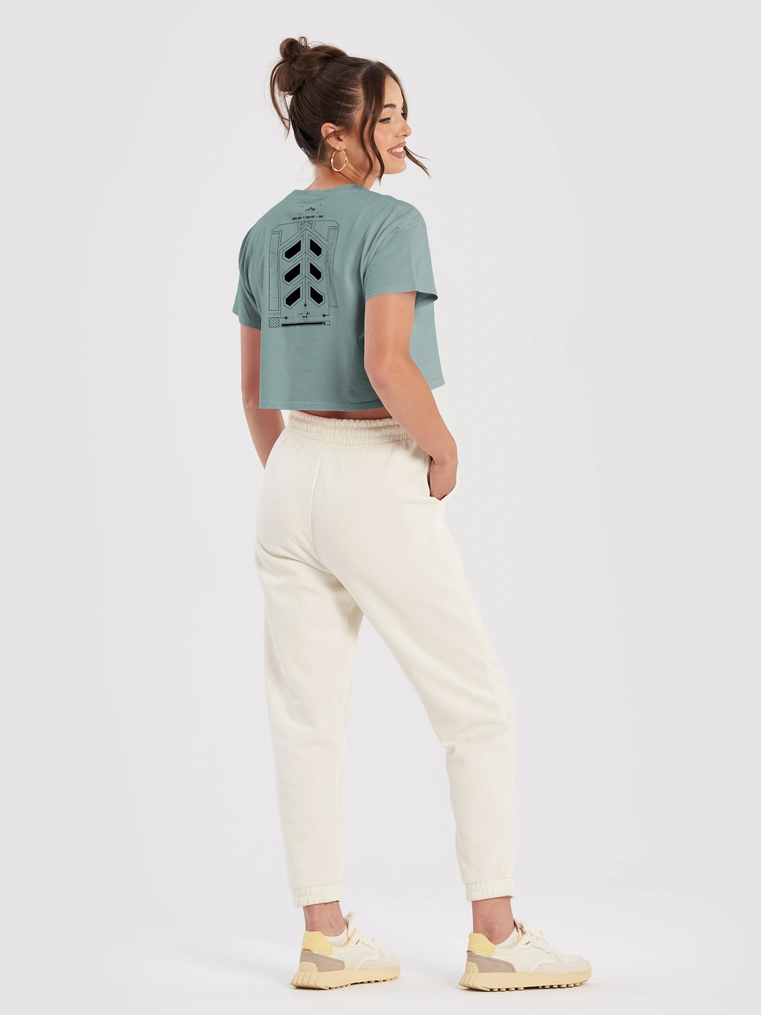 SR25 Black Crop Top product image (33)
