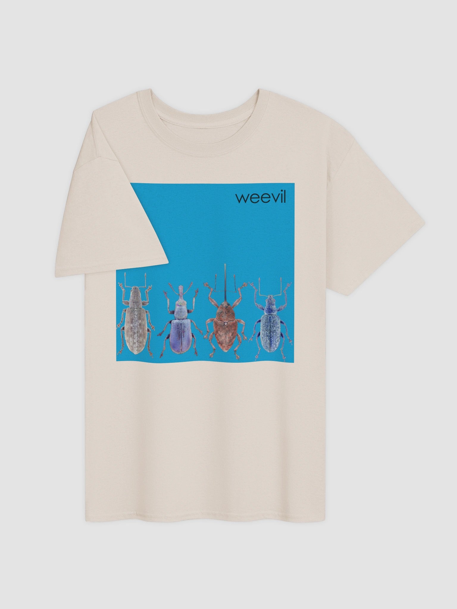 Weevil Blue Album Parody T-shirt product image (4)