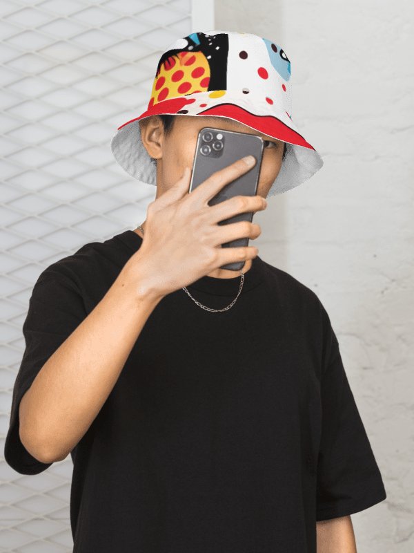 Pop Art Glam | California, Los Angeles Reversible Bucket Hat product image (3)