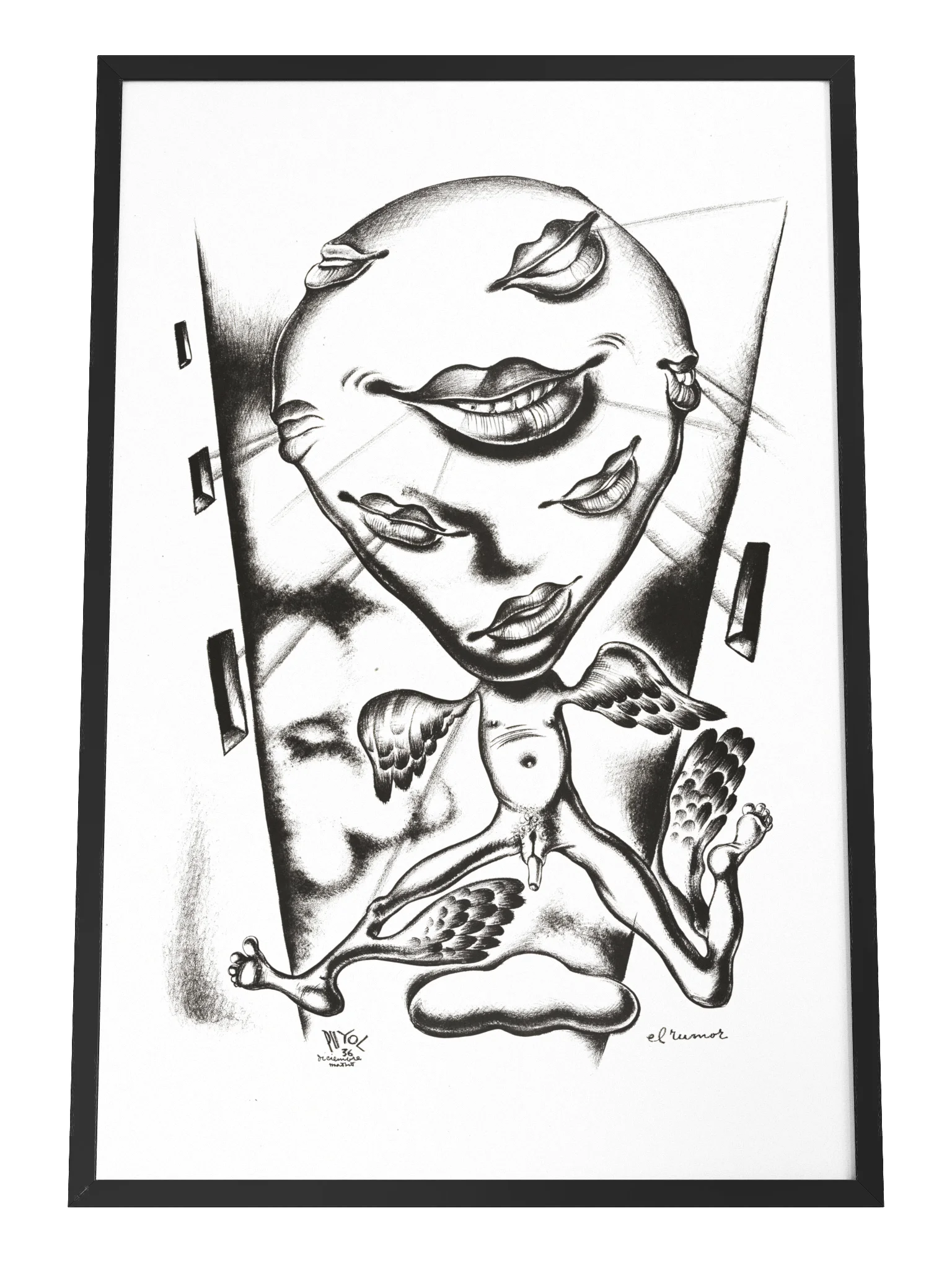 El Rumor (The Rumor) Print product image (1)