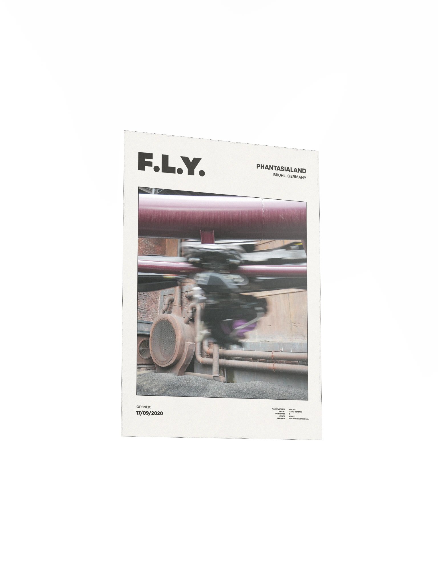 F.L.Y. Train Premium Poster product image (3)