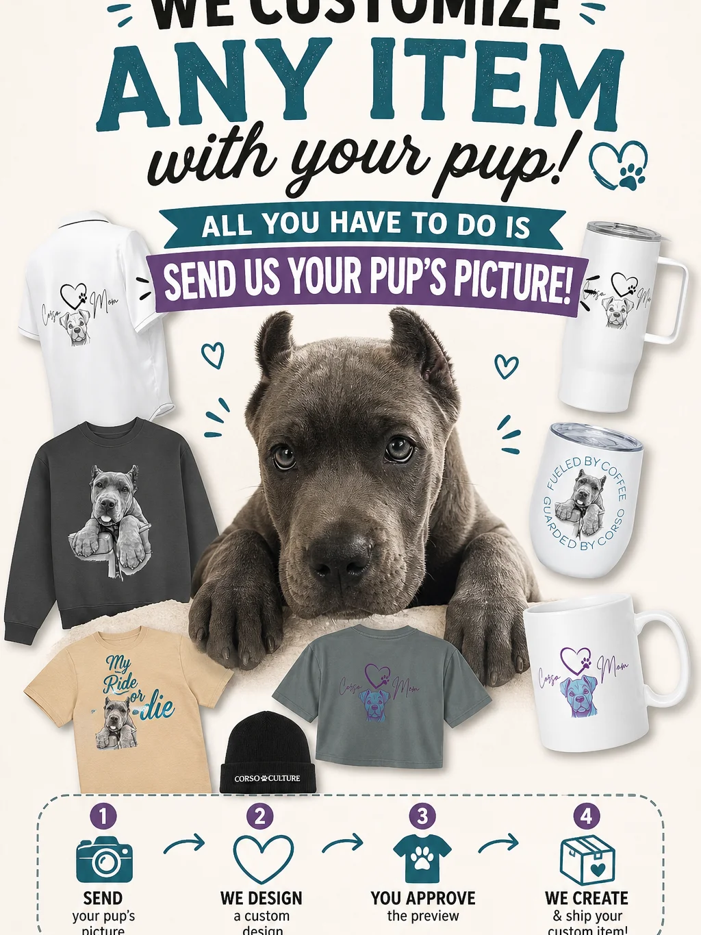 Personalized Merch - Includes 1 edit session. product image (1)