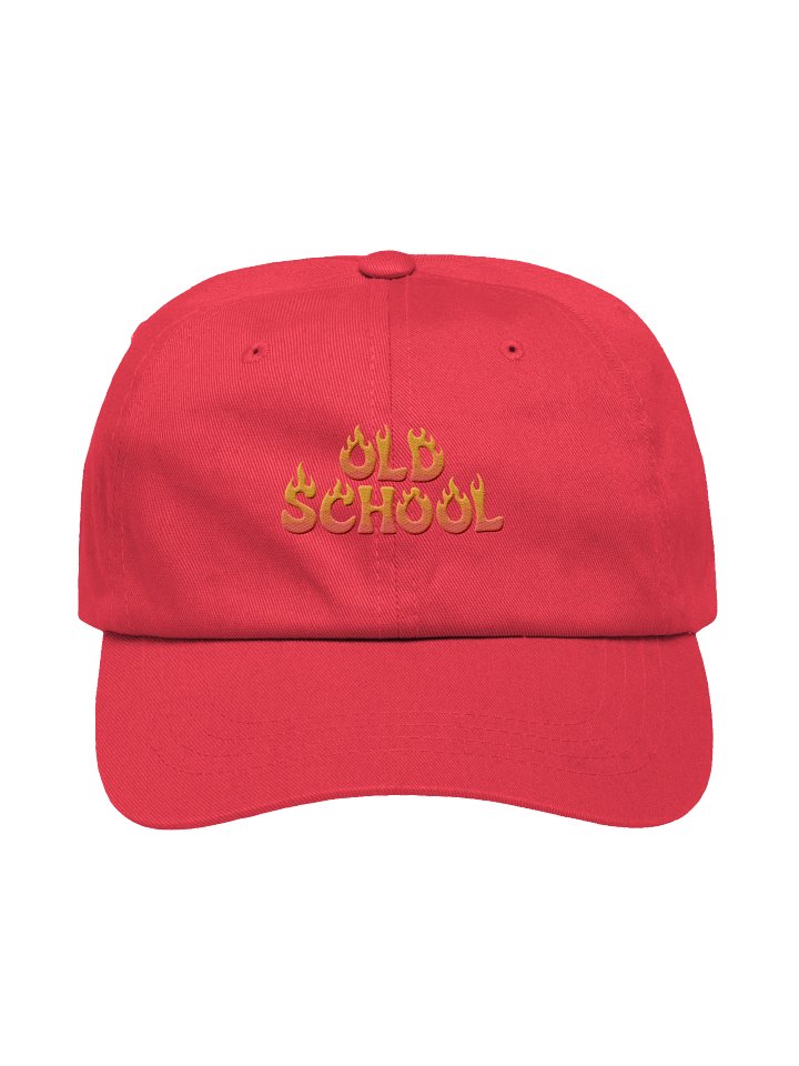 Flaming Old School Classic Dad Hat product image (1)