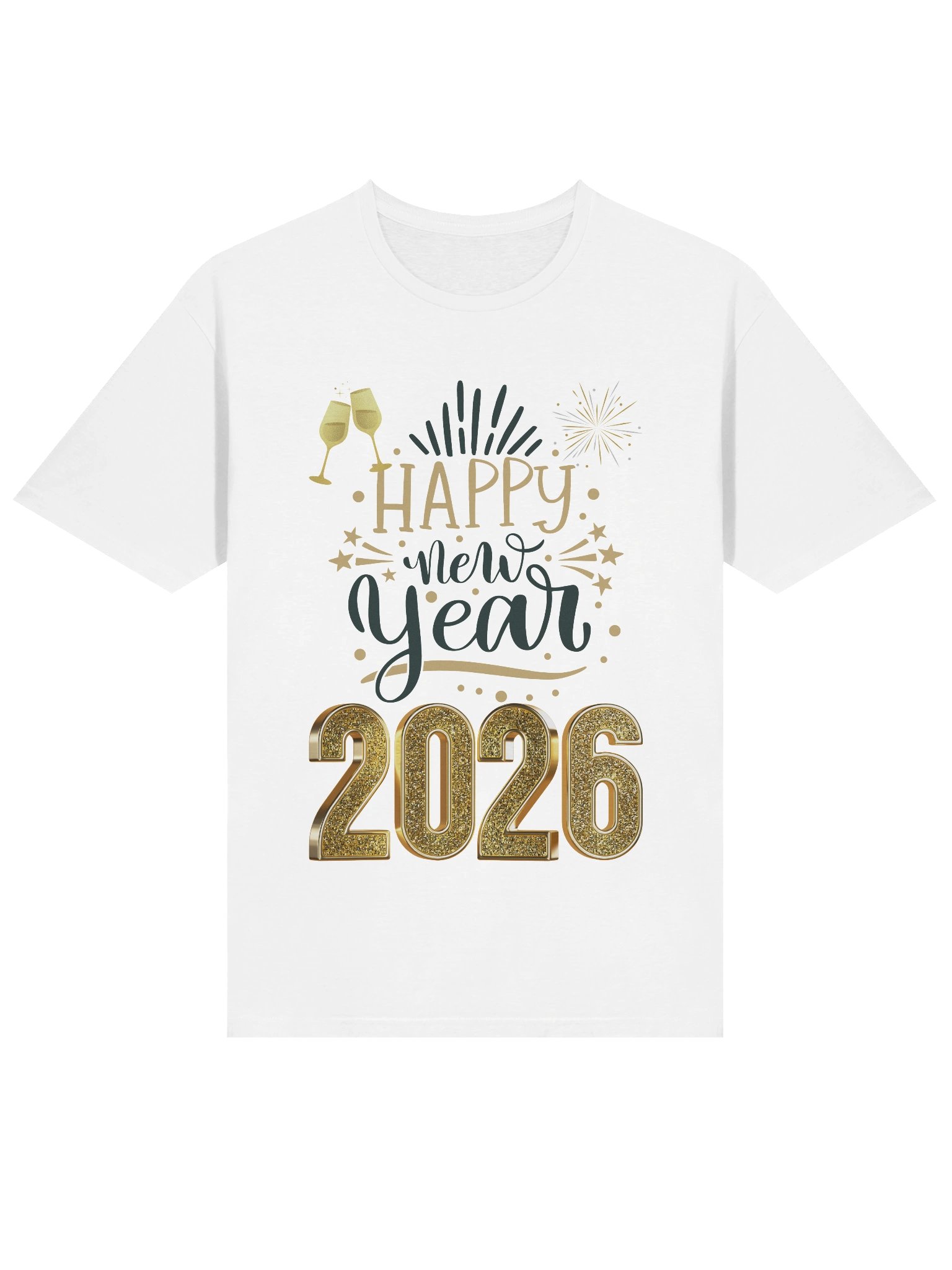Glittery New Year Celebration T-Shirt product image (3)