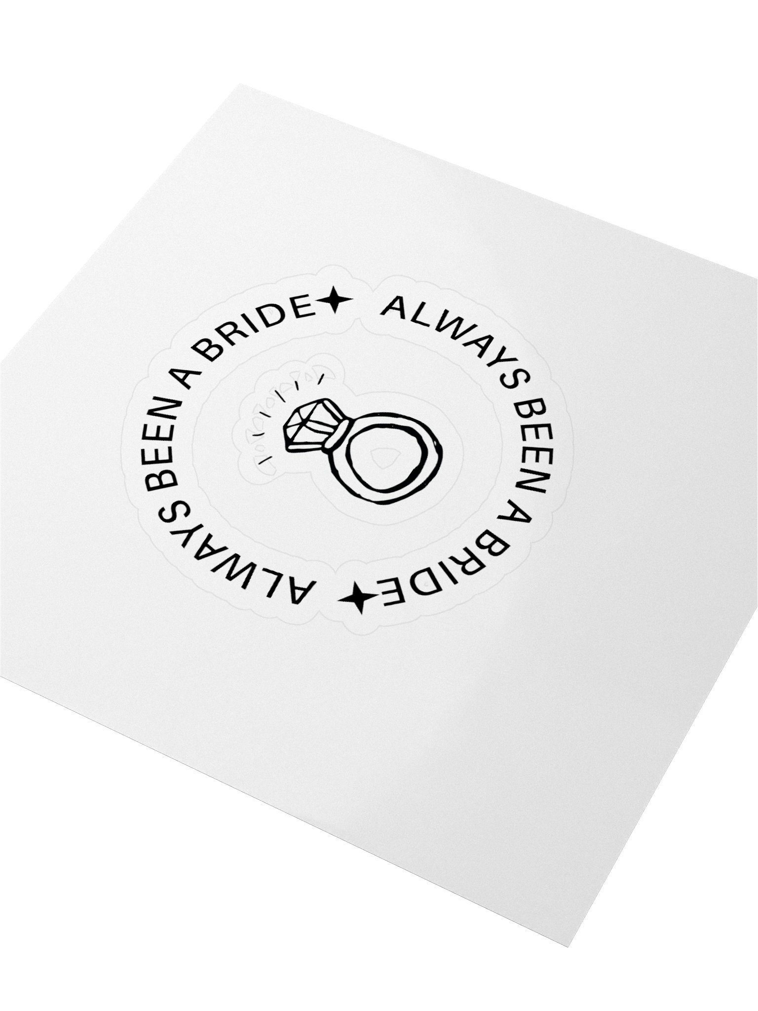 Always been a Bride Sticker product image (3)