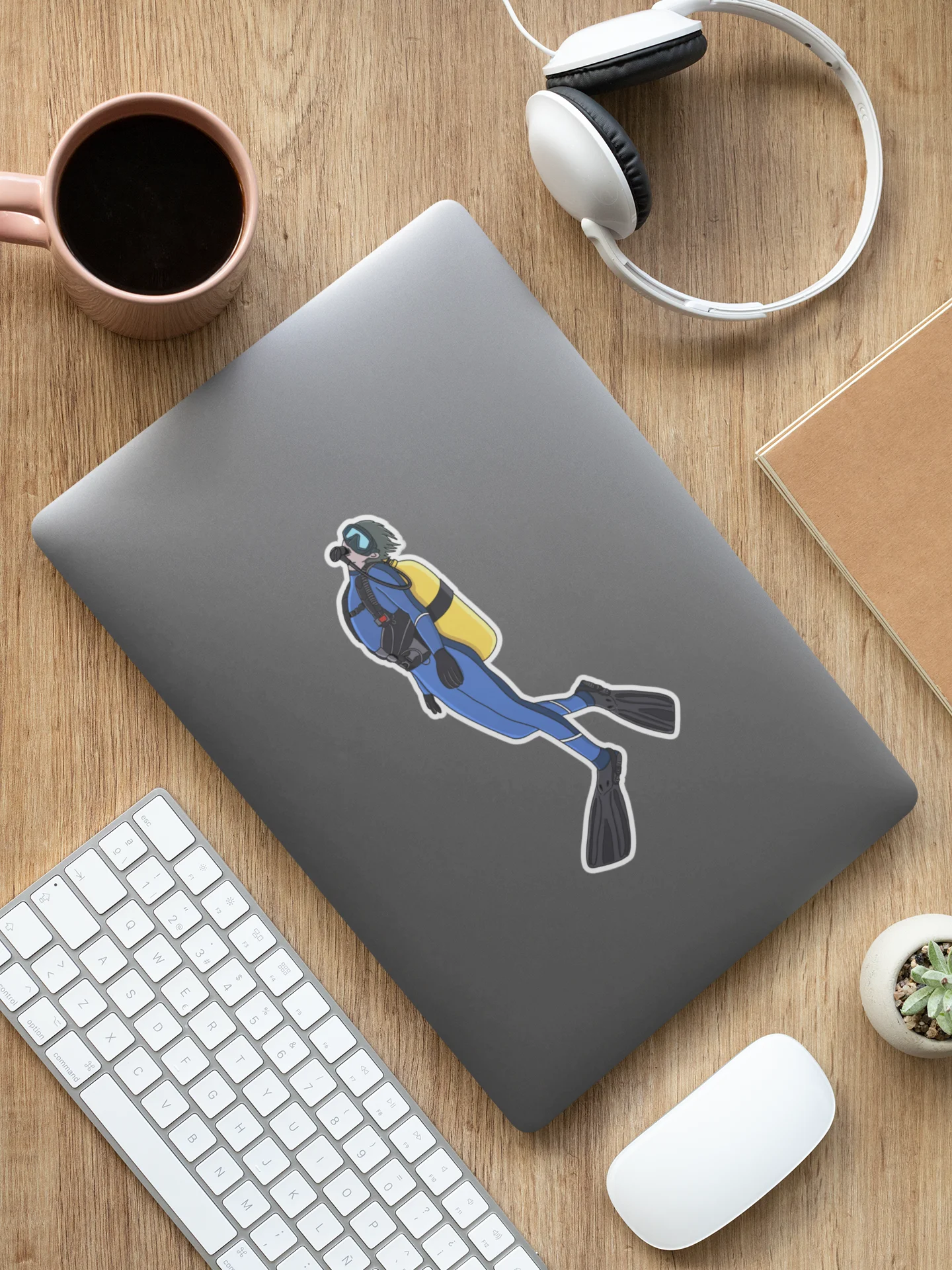 Rebreather Diver Sticker Set product image (1)