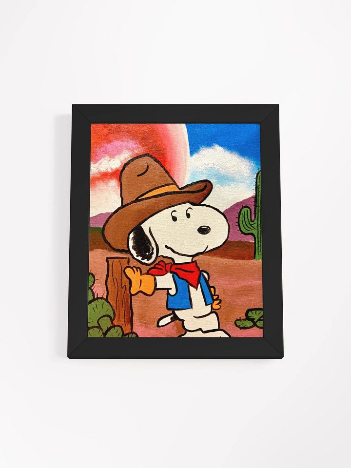 Tex Beagle (Framed Print) product image (1)