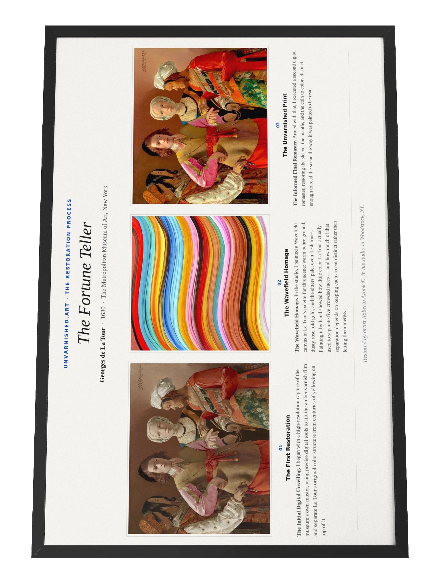 The Fortune Teller — Framed Process Poster product image (1)