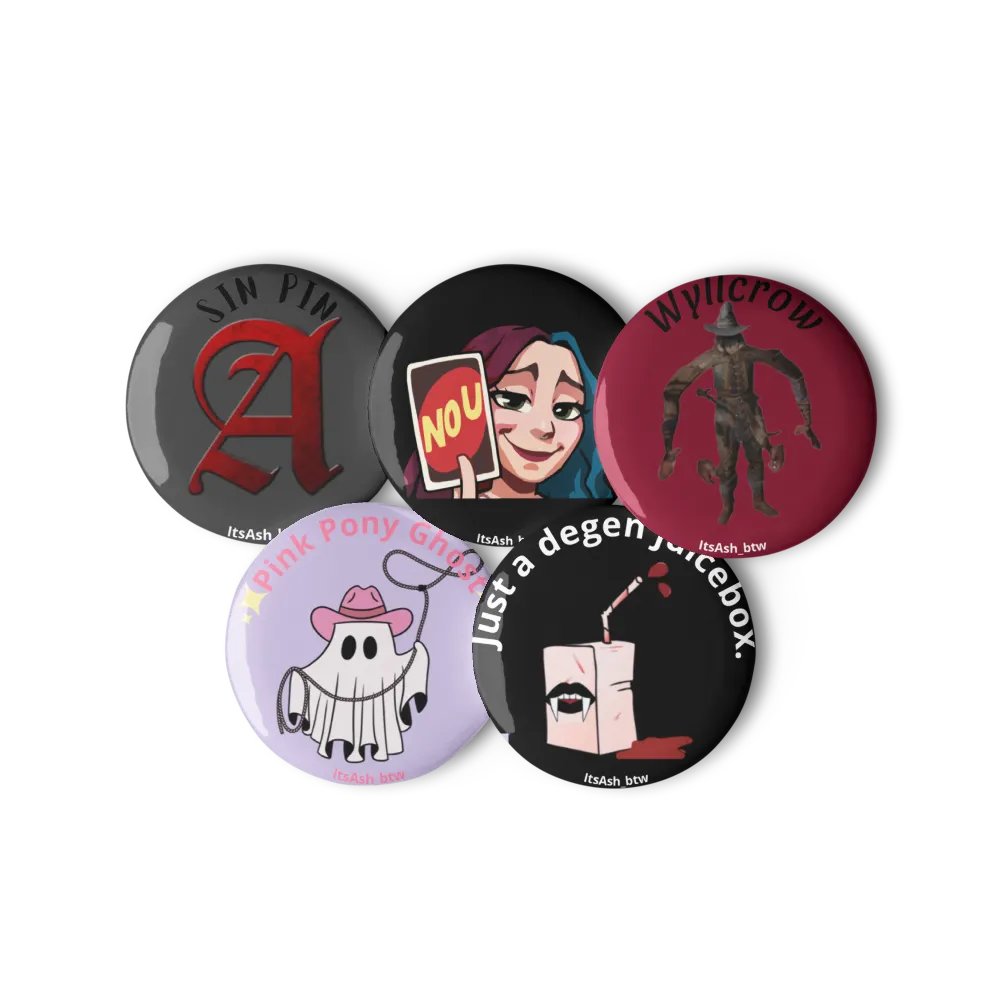 Random Emote Pin Set product image (2)