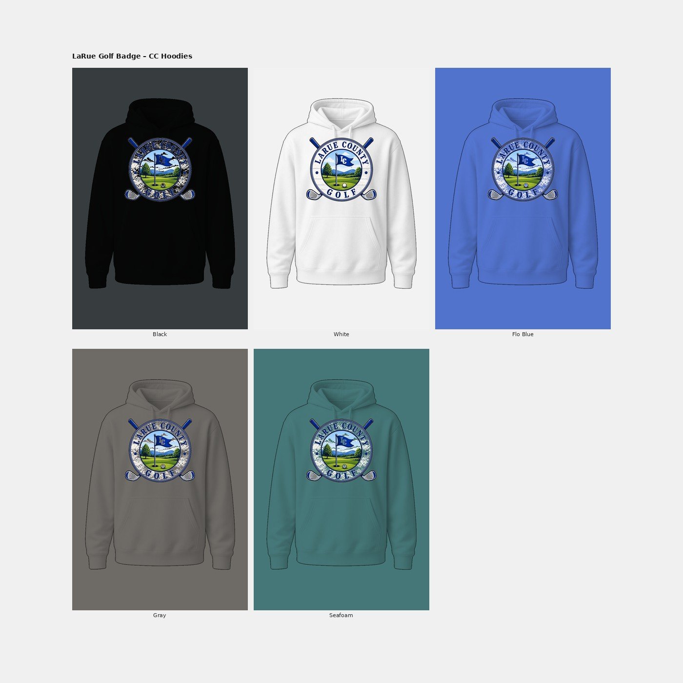 Putting Green Comfort Colors Hoodie product image (2)