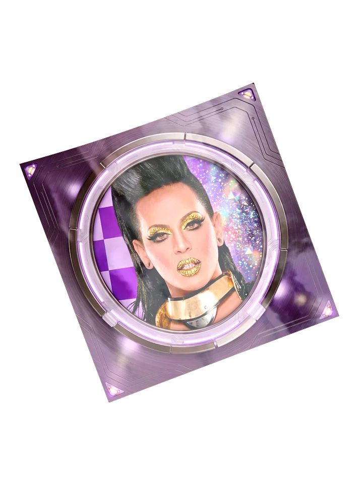 "Season 4 Promo Portal" Kiss-Cut Holographic Sticker product image (1)