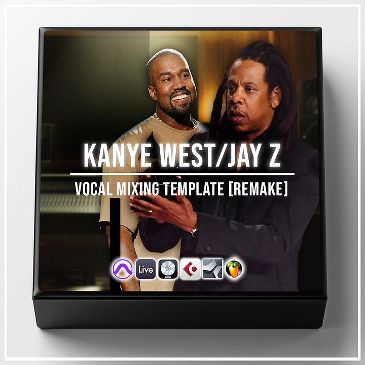 Kanye West, Jay-Z Vocal Mixing Template Remake product image (1)