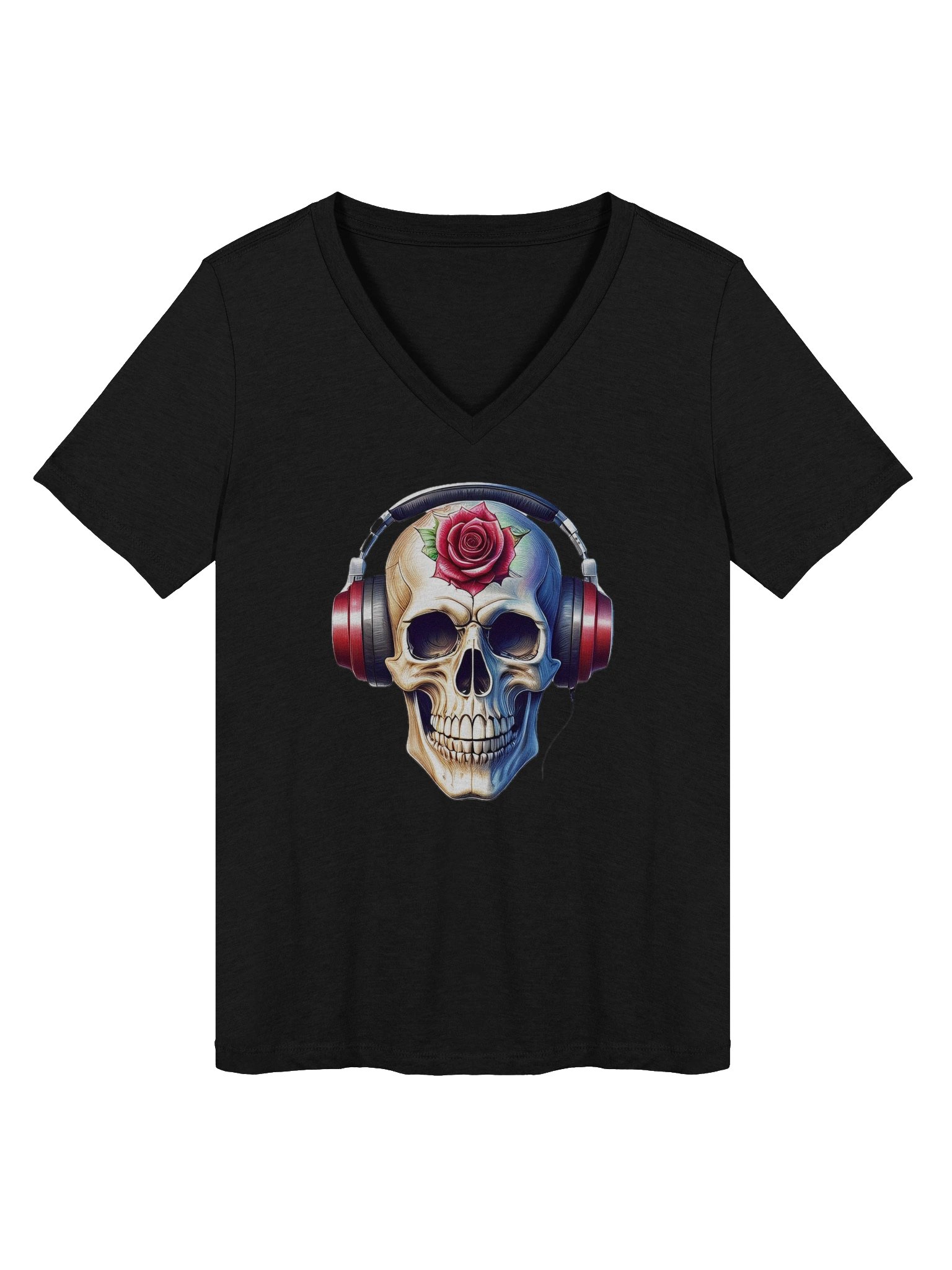 RR Women's V Tee Dbl Side (dark colors) product image (2)