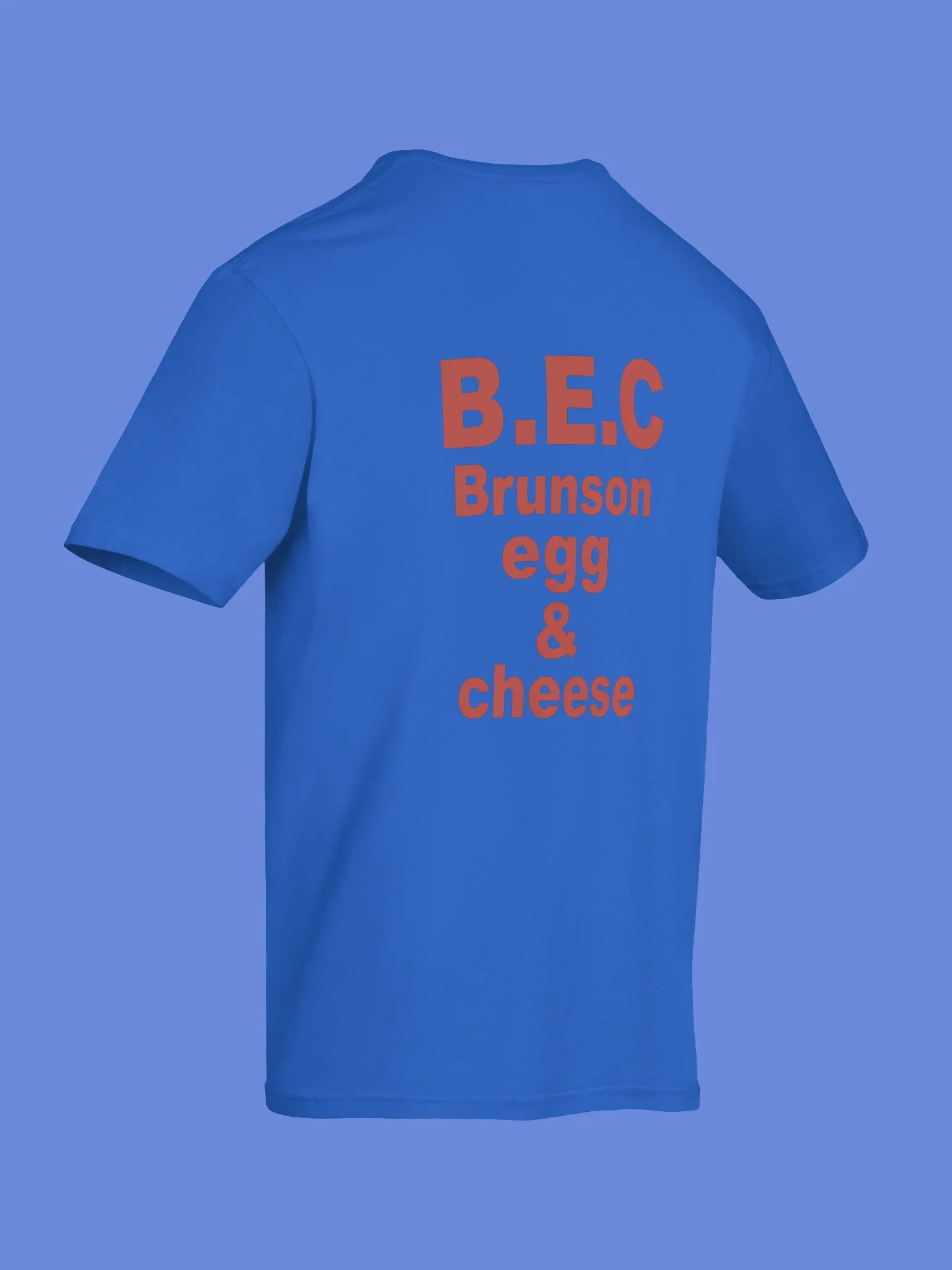 B.E.C Brunson Egg and Cheese Shirt product image (27)