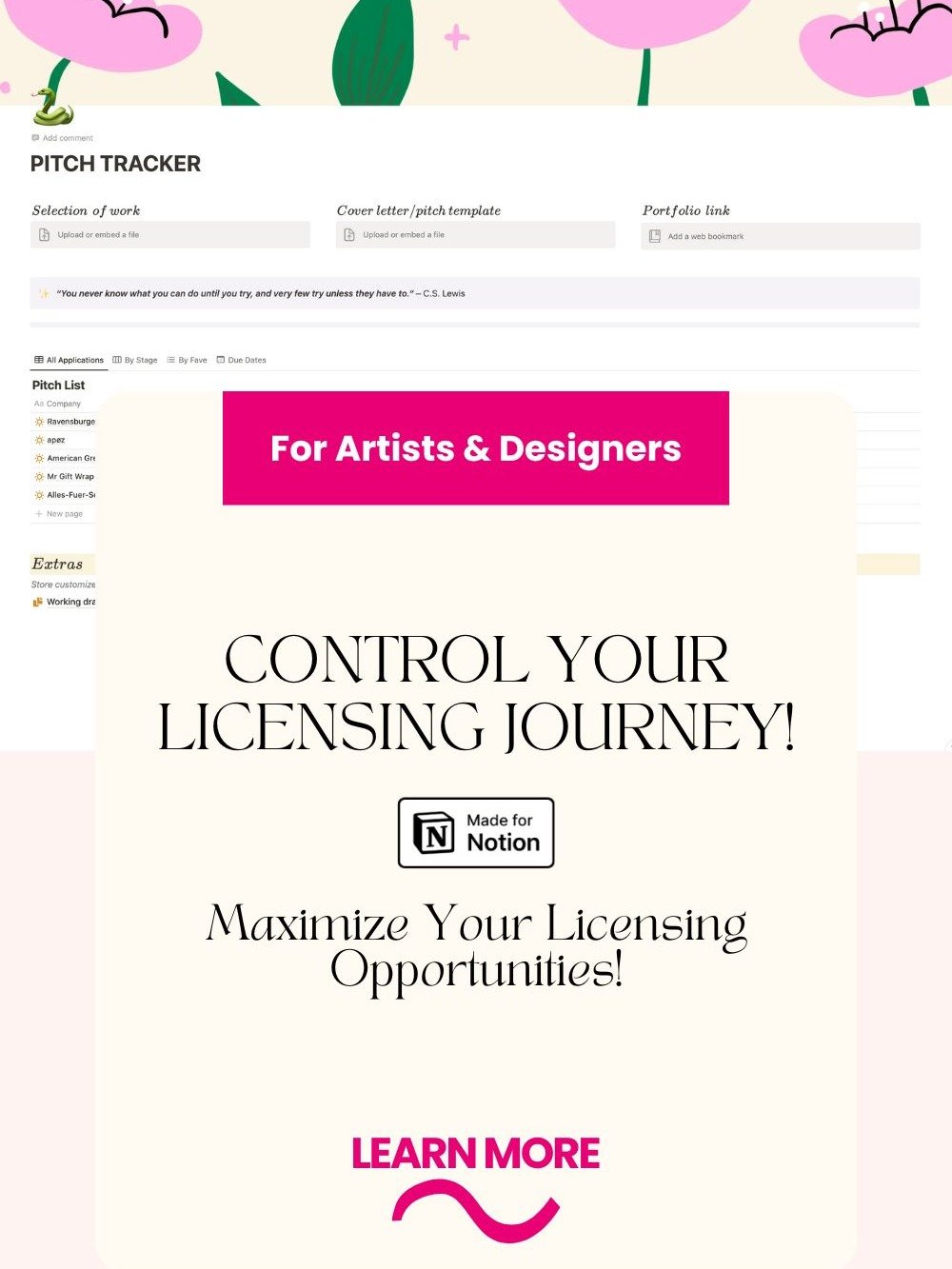 Notion Template – Pitch Tracker product image (2)