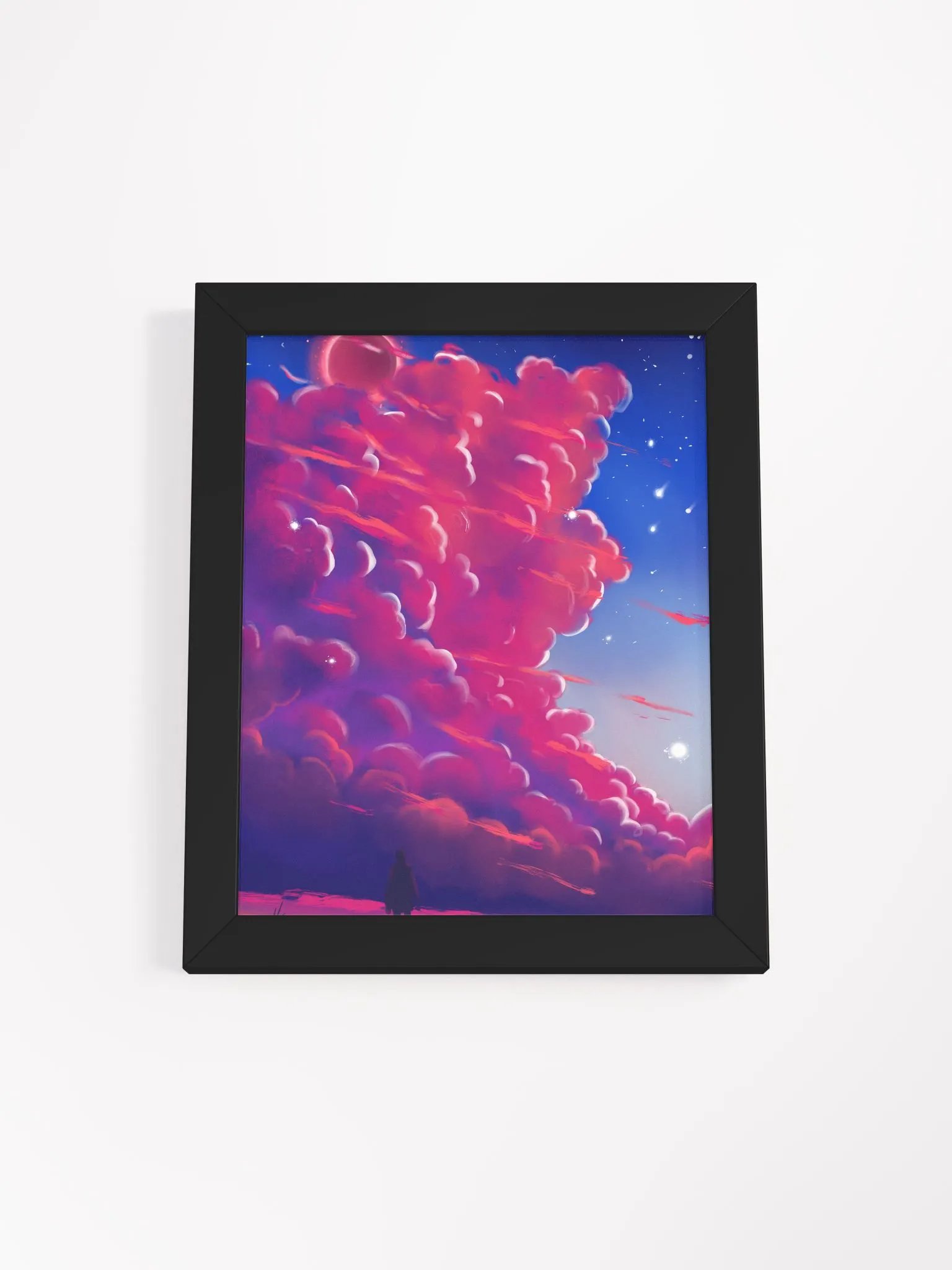 Electric Pink (Framed High-Quality Matte Poster) product image (1)