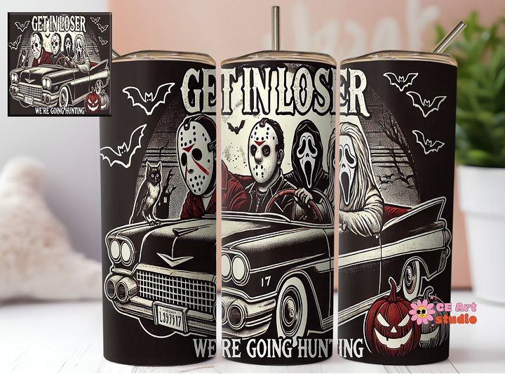 Get In Loser Tumbler Wrap PNG product image (1)