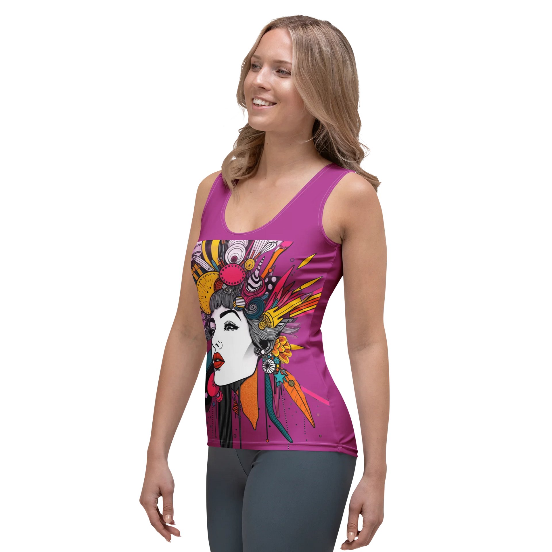 Mindful Blossom Women's Tank Top product image (3)