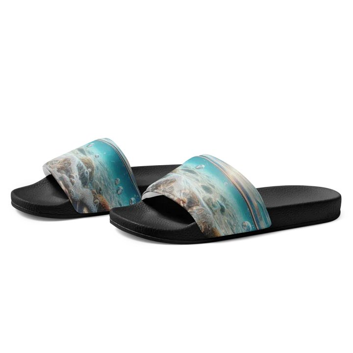 Coastal Comfort Men's Slides | AI Design product image (2)