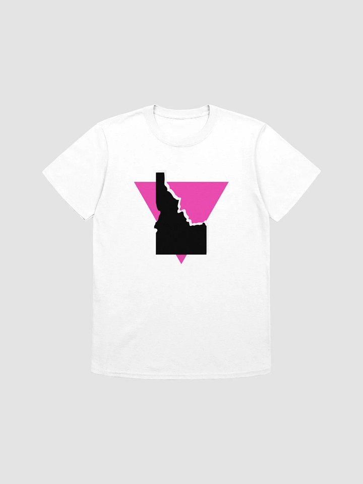 "PINK TRIANGLE" light t-shirt product image (1)