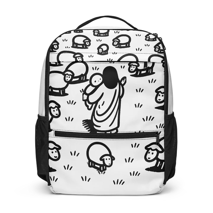 The Good Shepherd Doodle Utility Backpack product image (1)