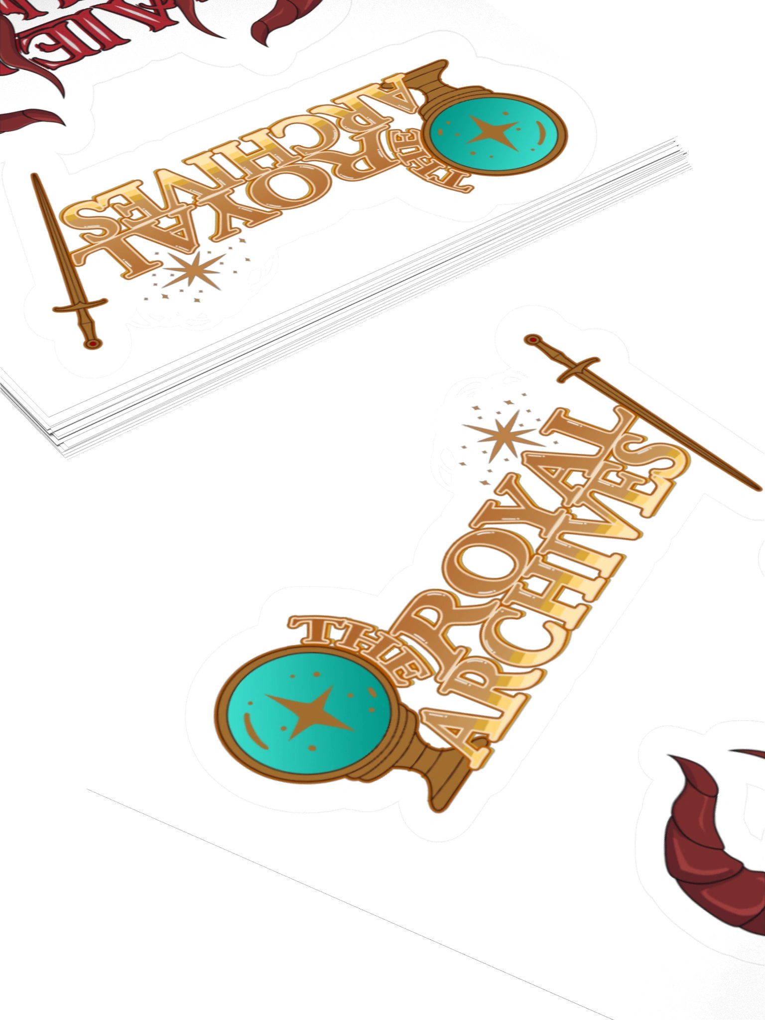 Dual Logo Stickers product image (12)
