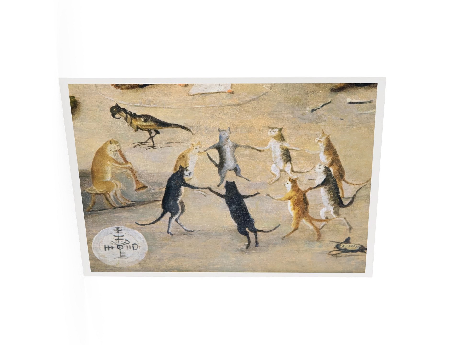 Circle of Dancing Cats - from the Witches Cove - Art Print Poster 8 x 10" product image (2)