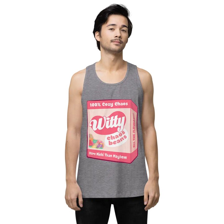 Witty Chaos Bean Tank Top product image (7)