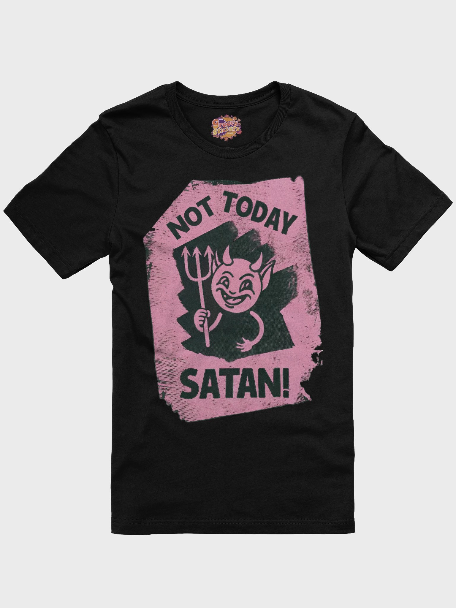 Not Today Satan! Playful Devil T-Shirt product image (3)