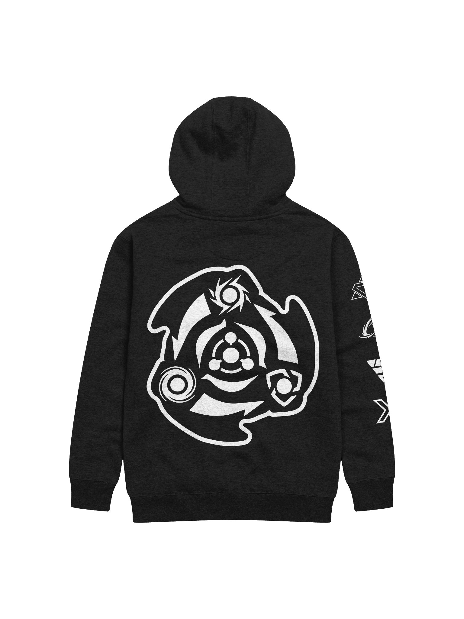 Midwest Beyblade Club Hoodie (Full B/W) product image (2)