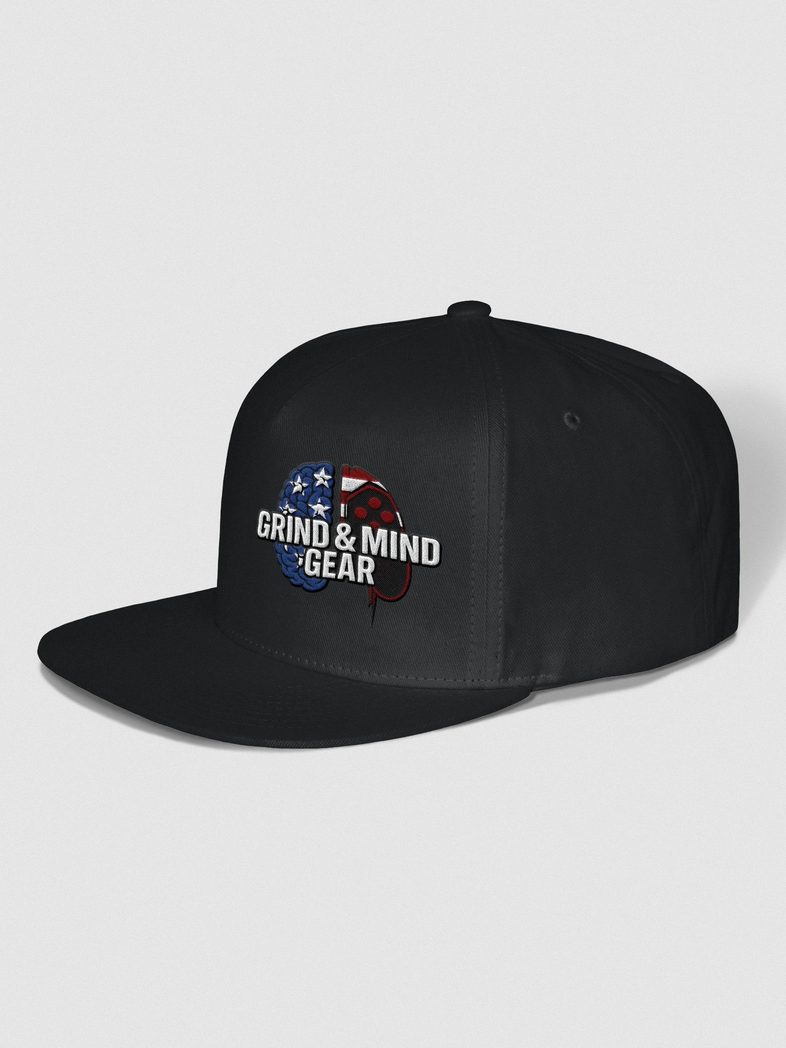 Grind And Mind Gear USA Logo Snapback Hat product image (2)
