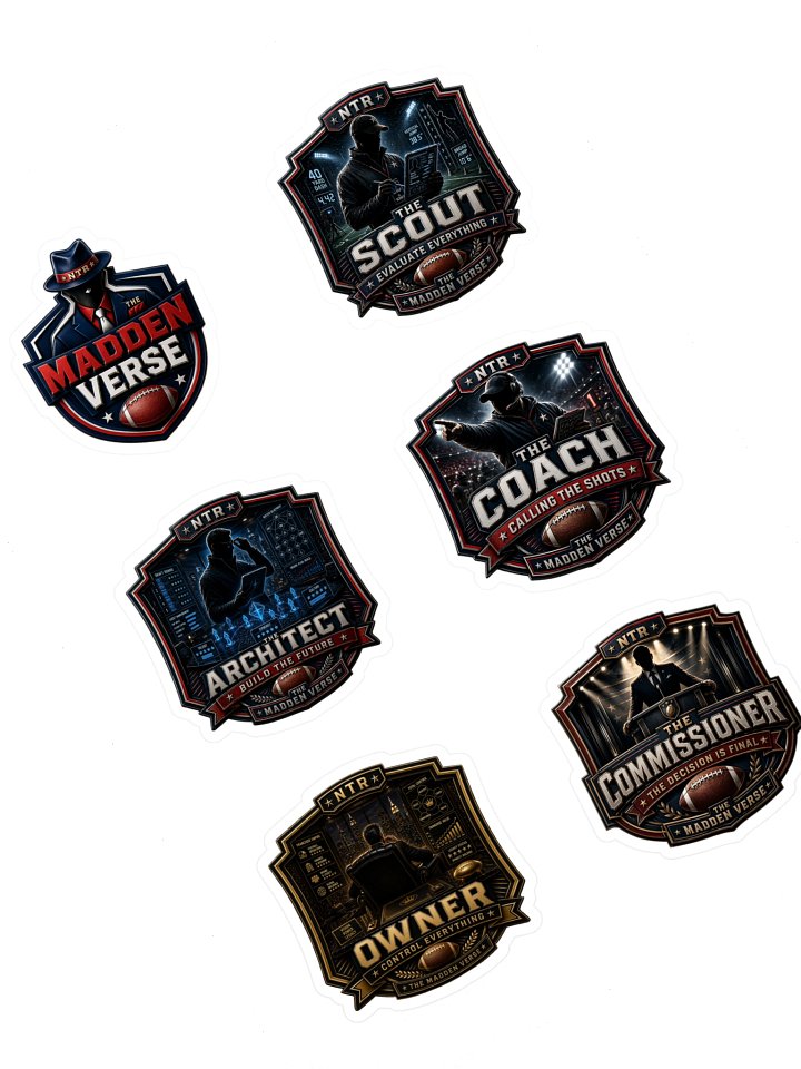 NTR The MADDEN "THE SYNDICATE" COLLECTION STICKERS product image (1)