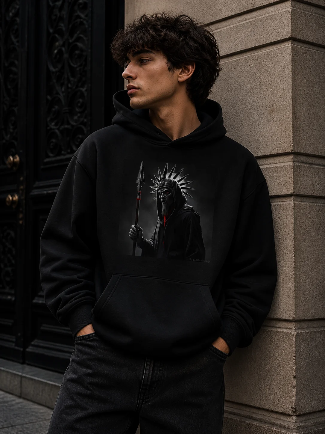Ra's Carnage hoodie - Mythological Hoodie - Gothic Hoodie product image (1)