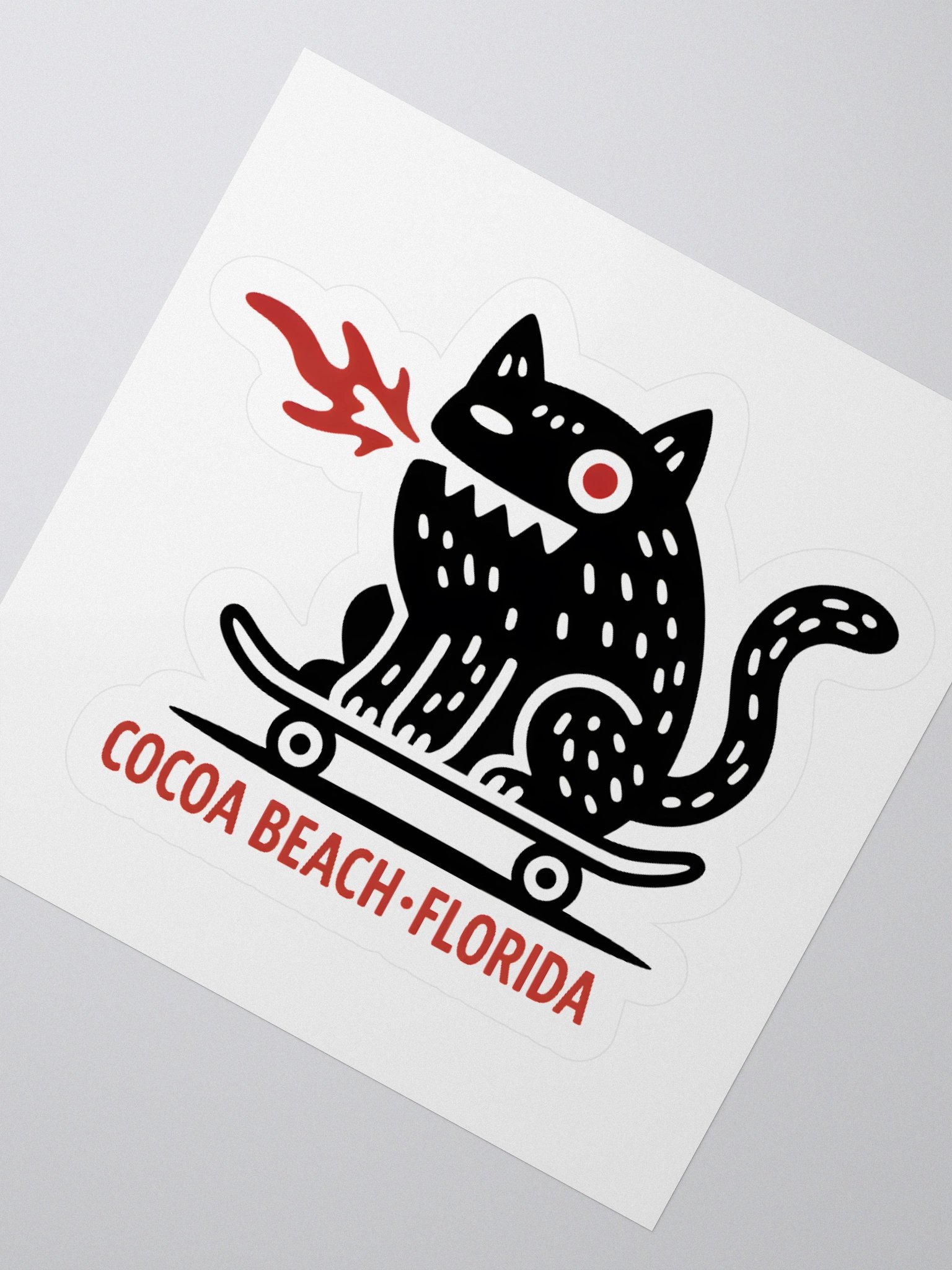 Cocoa Beach Florida | Skate Sticker product image (5)