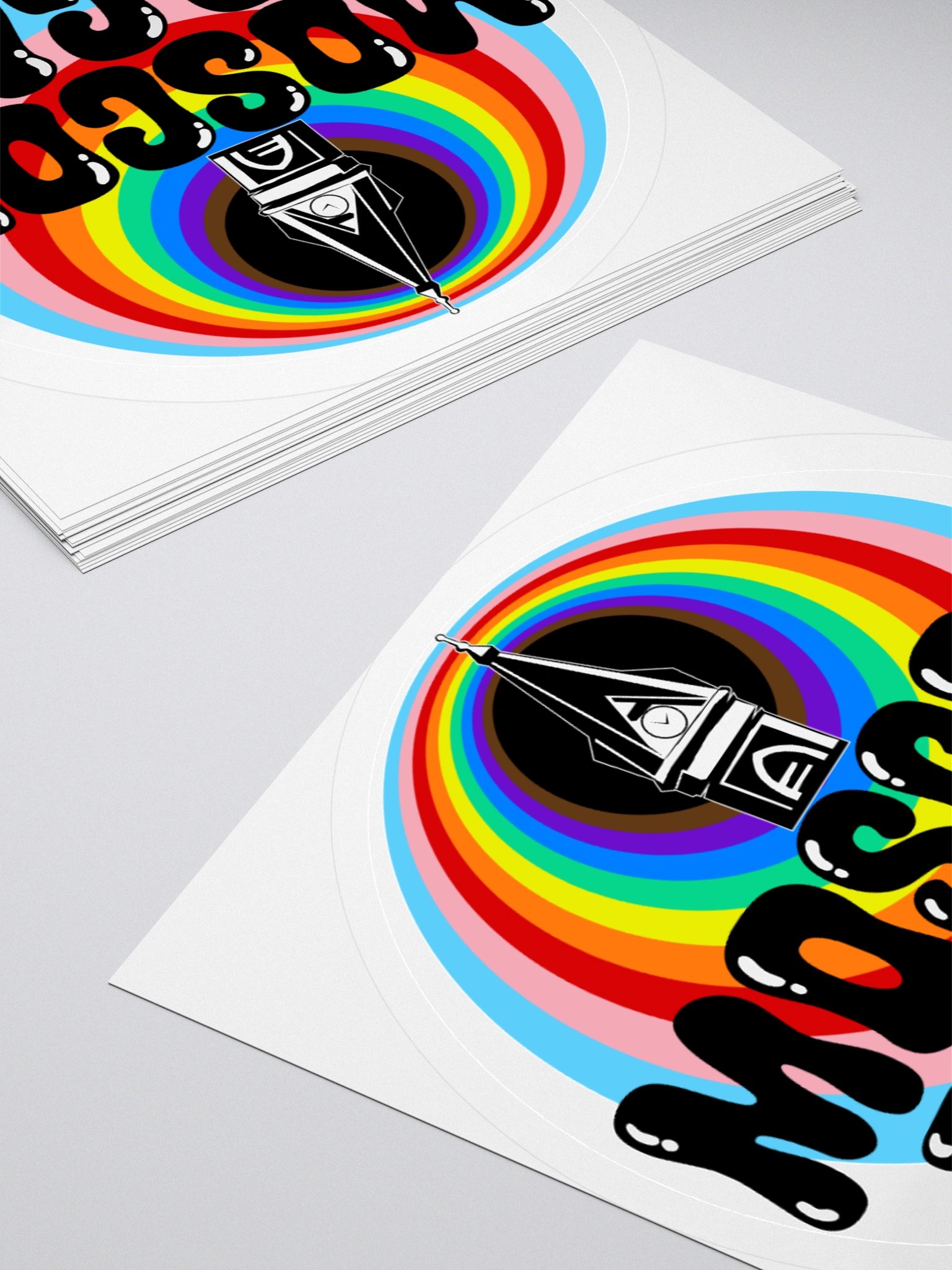 "MOSCOW IS GAY" city sticker product image (4)