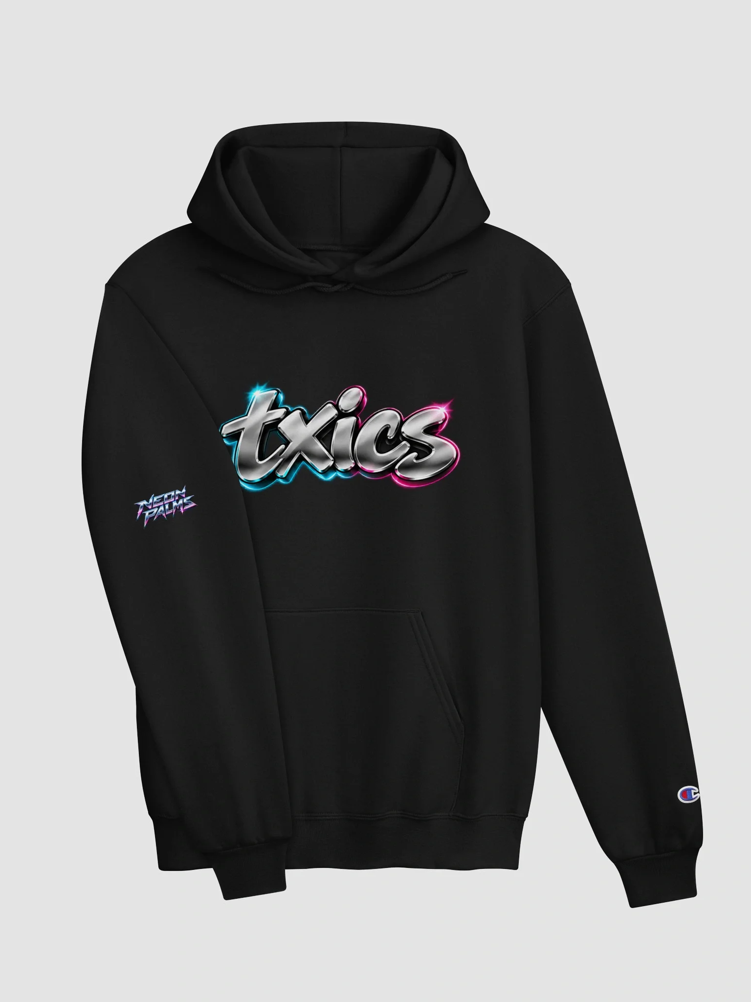 txics Neon Chrome Hoodie
