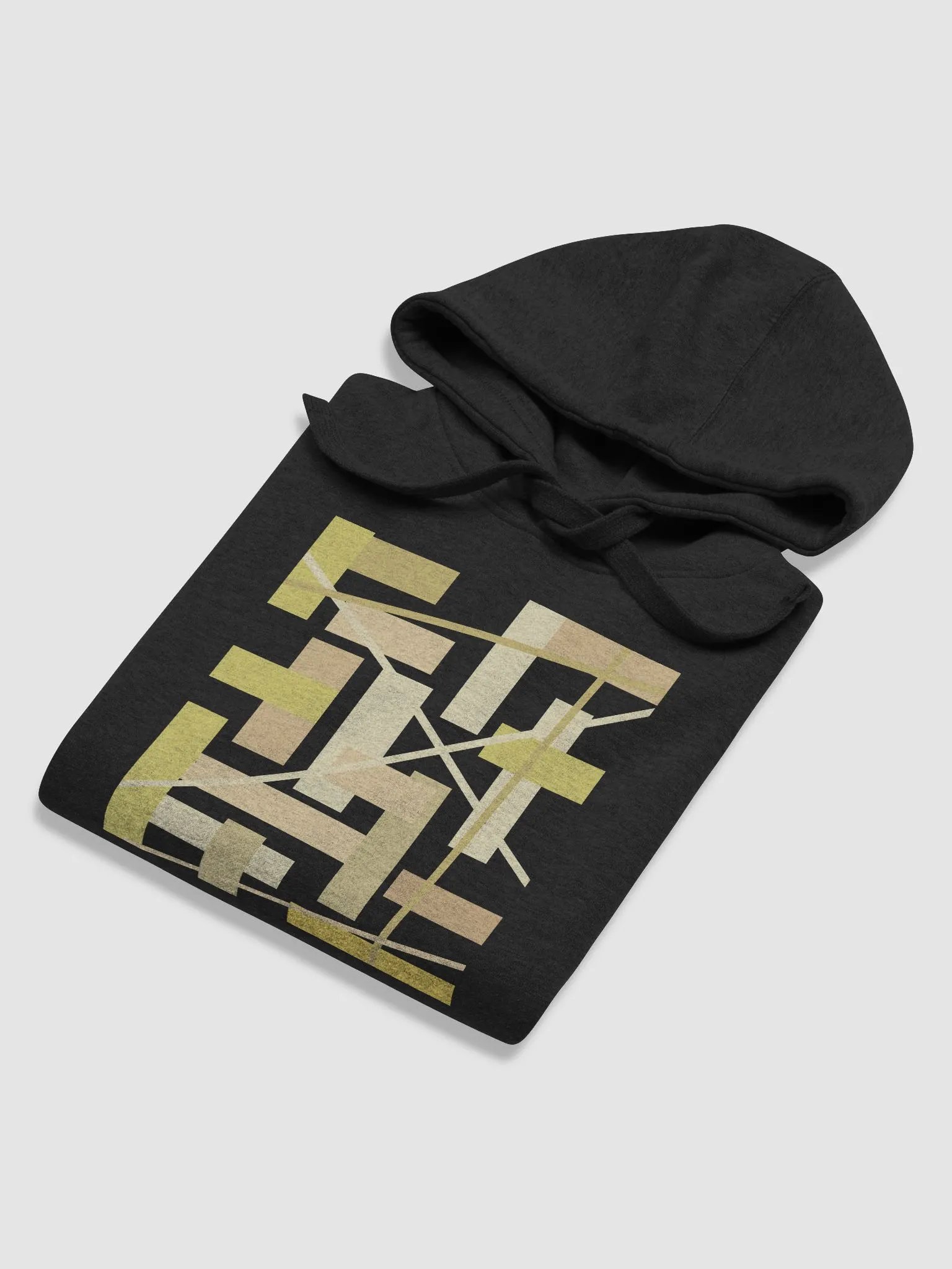 Black Background Golden Geometric Square Rectangle Line Pattern product image (6)