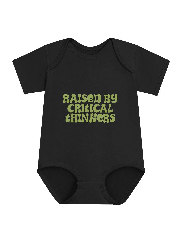 Raised By Critical Thinkers Infant - Infant Onesie - Confident Mama product image (1)