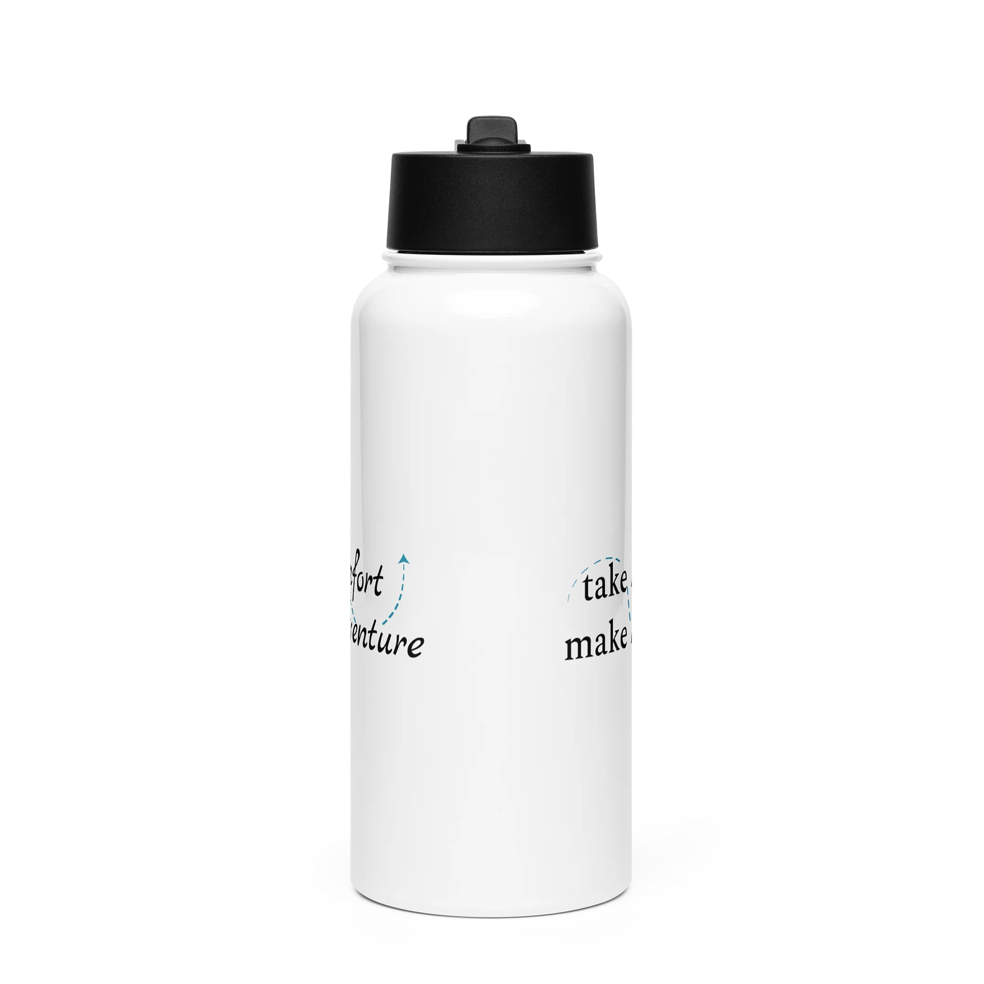 Leave Comfort, Find Adventure, Take Risks, Make Memories - Water Bottle product image (1)