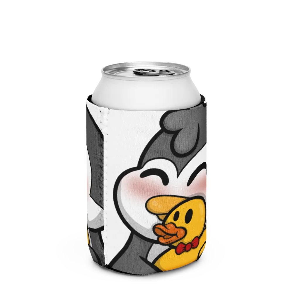 "Duckie Cuddle" Can Cooler product image (2)