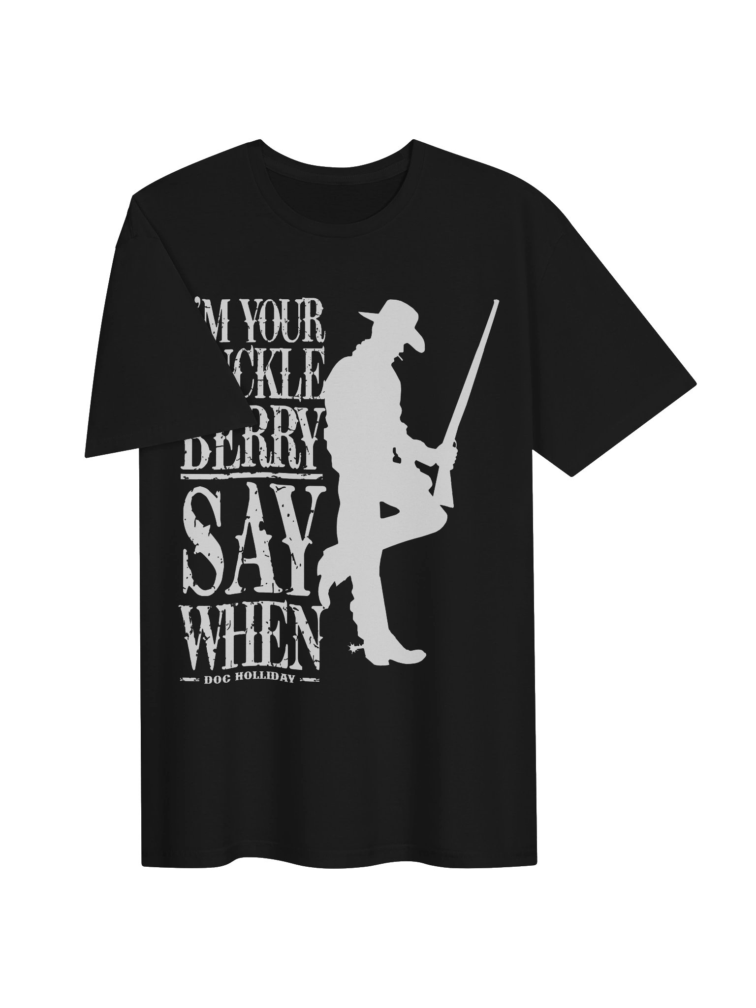I’m Your Huckleberry Doc Holiday Cowboy Tee product image (2)