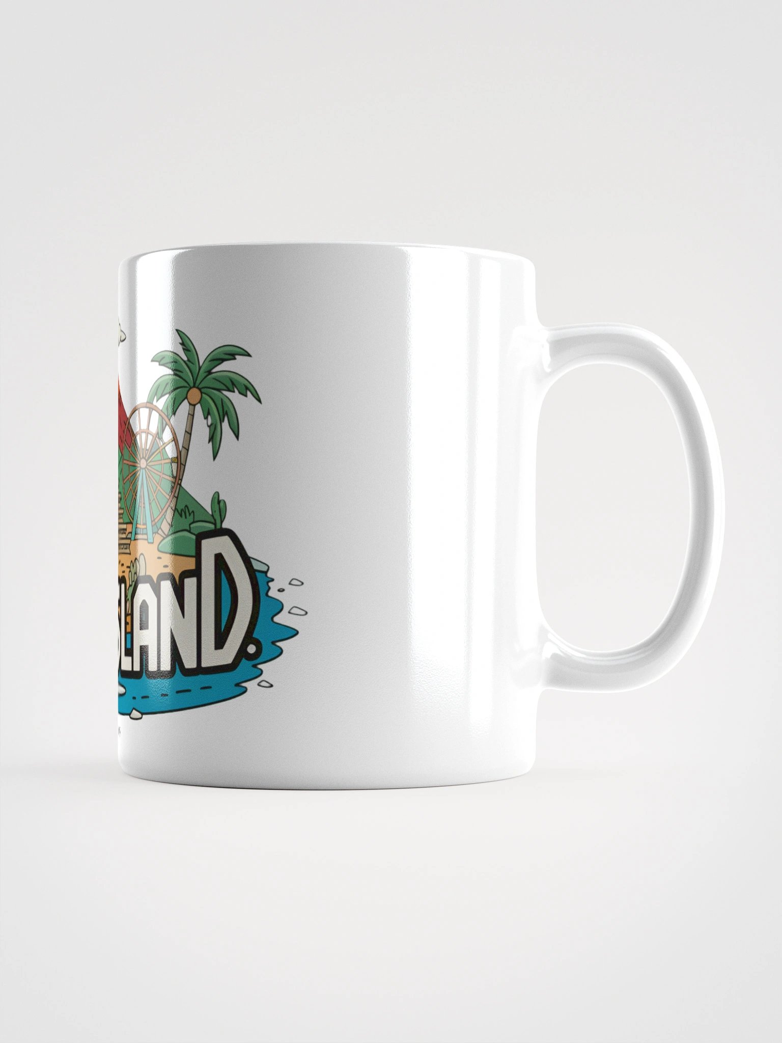 Pixel Island Mug product image (1)