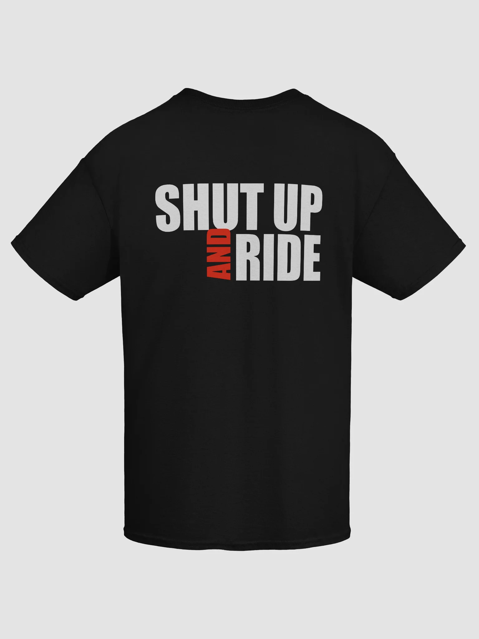 Shut Up and Ride Tee - Any Brand (Dark) product image (7)
