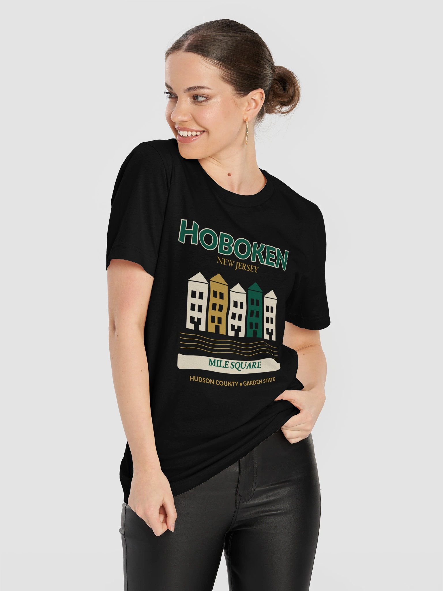 Hoboken New Jersey T-Shirt | Mile Square product image (2)