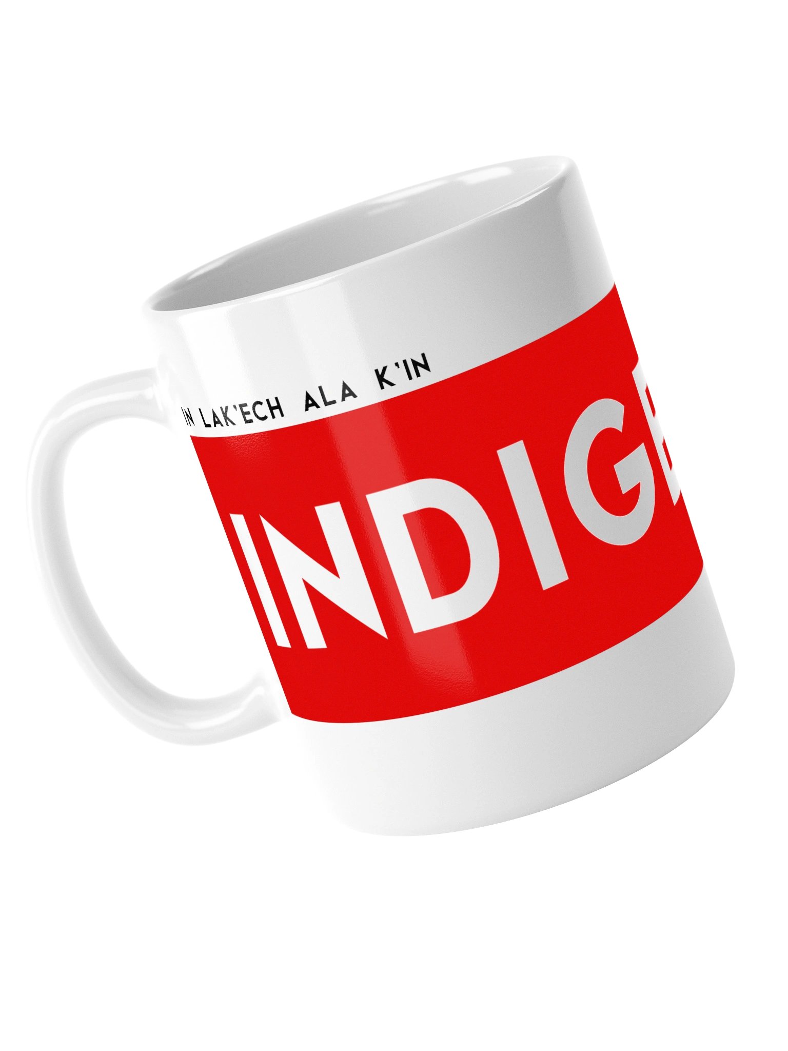 INDIGENOUS In Lak'ech Ala K'in Ceramic Mug — Mayan Culture Drinkware | Conscious Culture Gift | Lawin & Drawin Collection product image (15)