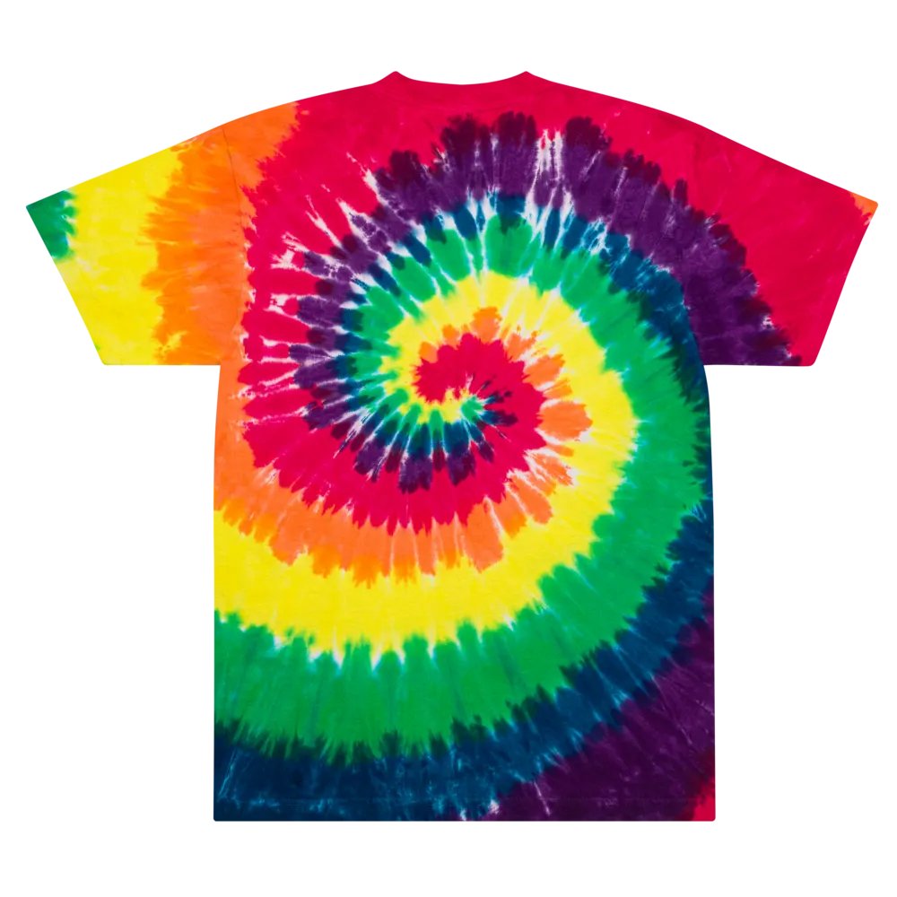 Good Vibes Oversized Tie-Dye Tee product image (2)