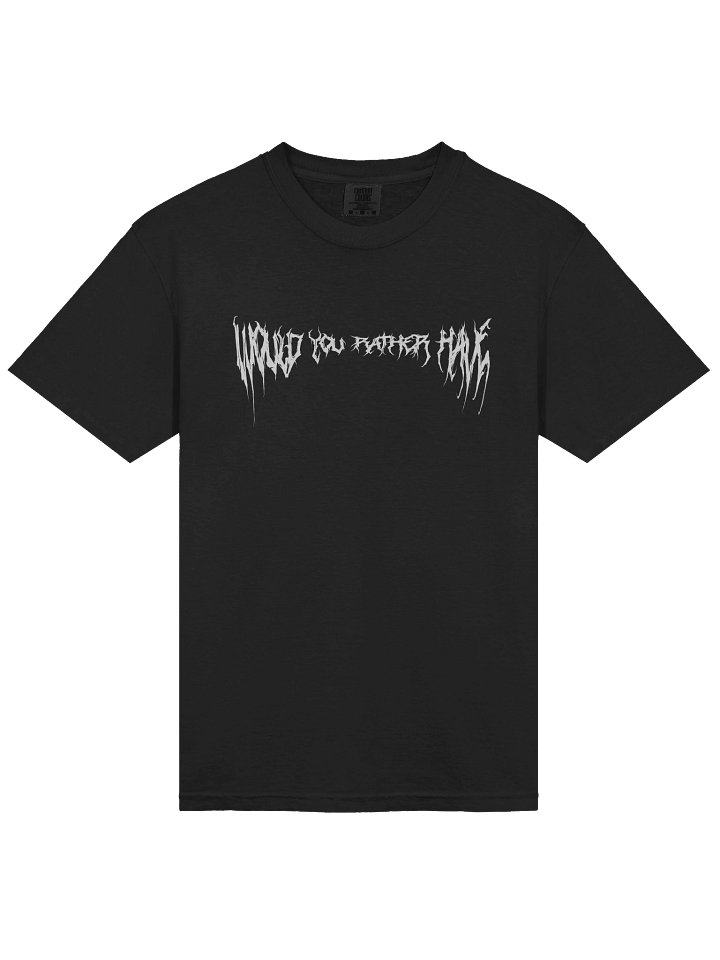 Shazimei 'Rather' Dark Heavyweight Tee product image (2)