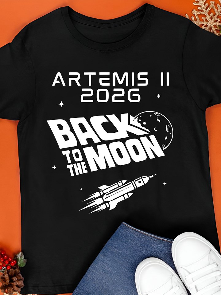 Artemis II 2026 Back To The Moon Shirt product image (1)