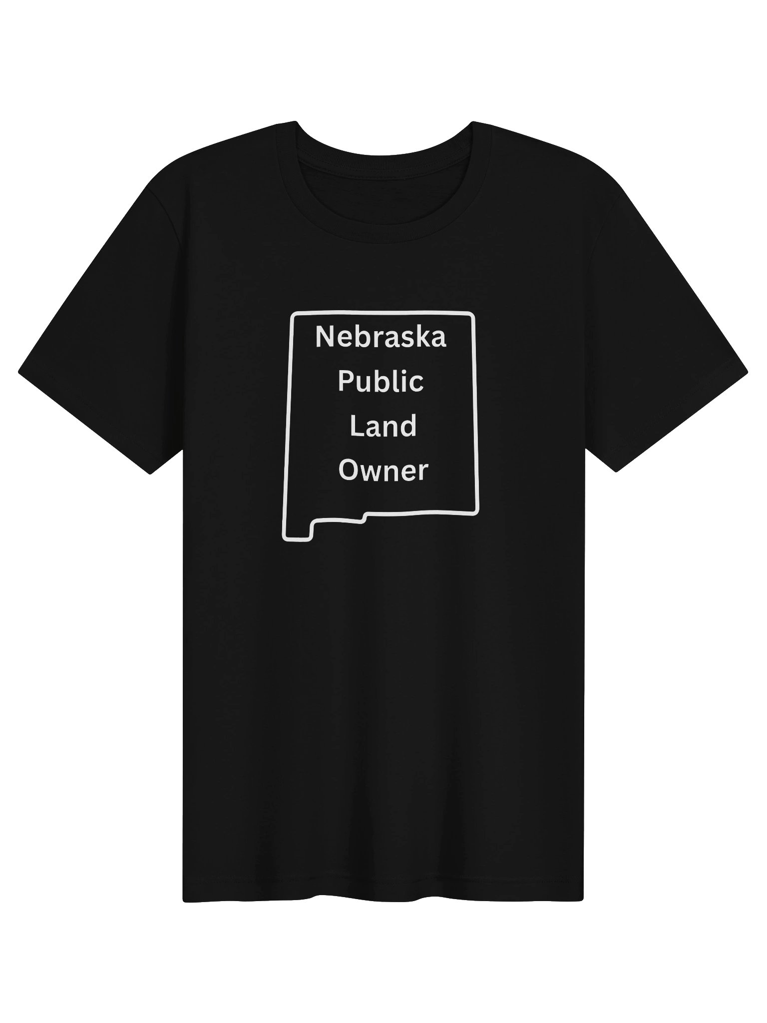 Nebraska Public Land Owner Women's Fitted Tee product image (1)